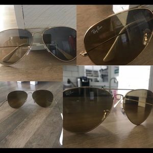 Ray-Ban Aviator Gradient Sunglasses